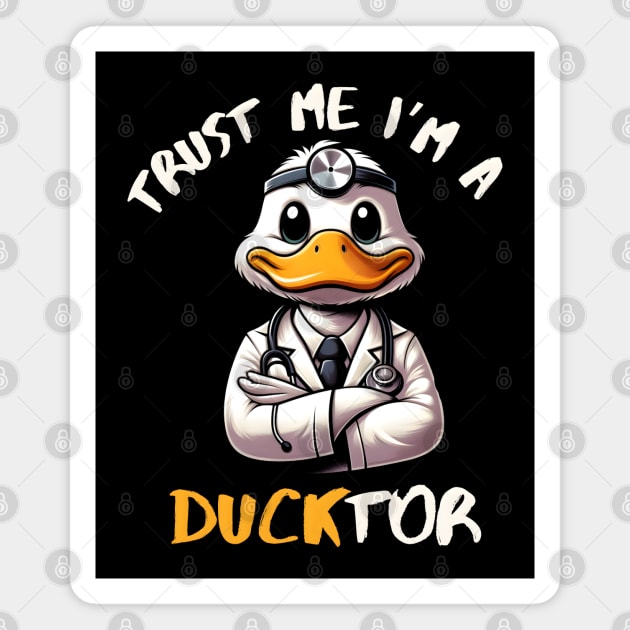 Trust Me, I’m a Ducktor Magnet by MakerMind8.2